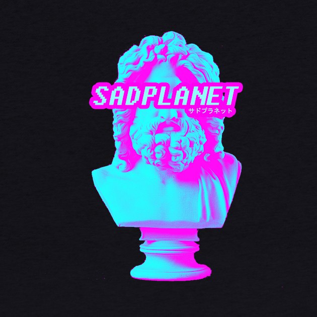 SadPlanetサドプラネット(ZeusゼウスStamp) by GrounBEEFtaxi